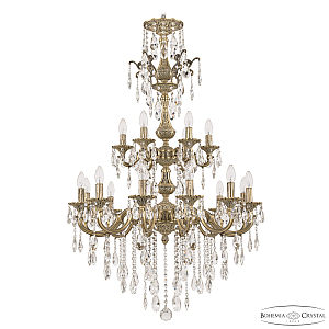 Подвесная люстра Bohemia Ivele Crystal Verona 72101/12+6/250/XL/2d B FP