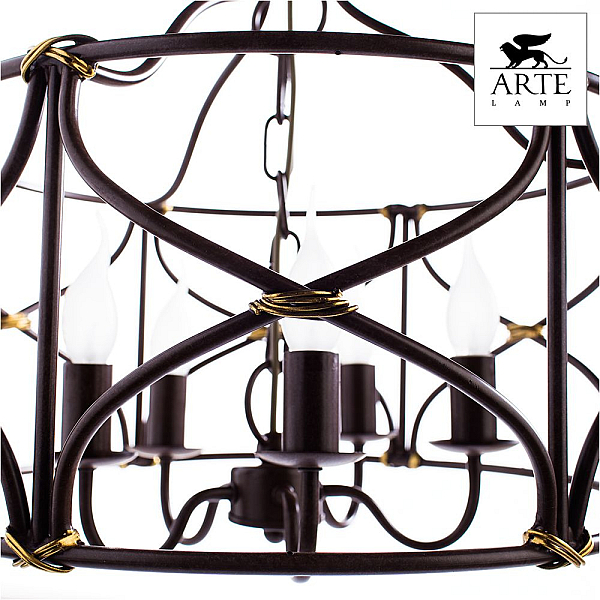 Подвесная люстра Arte Lamp Bellator A8959SP-5BR