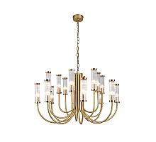 Подвесная люстра Newport 4558+4+4/C brass М0072096