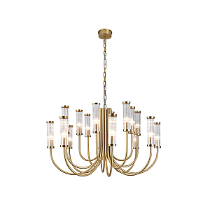 Подвесная люстра Newport 4558+4+4/C brass М0072096