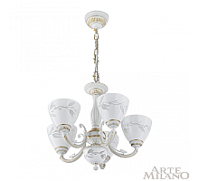Подвесная люстра Arte Milano 343659/5 WT+G