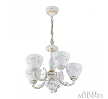 Подвесная люстра Arte Milano 343659/5 WT+G