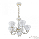 Подвесная люстра Arte Milano 343659/5 WT+G