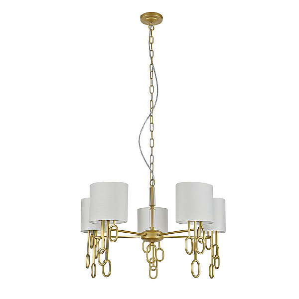 Подвесная люстра Indigo Amali 13026/5P Gold V000479