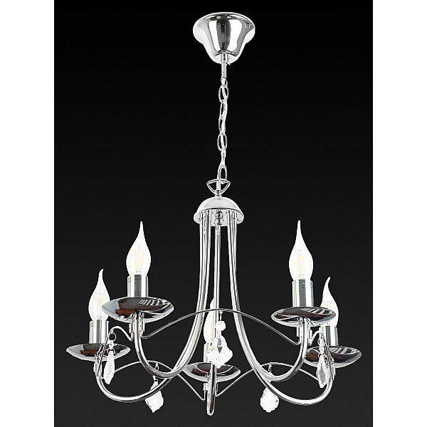 Подвесная люстра Toplight Lily TL6020D-05CH