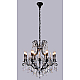 Подвесная люстра Crystal Lux Magnifico SP13 Black/Transparent