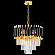 Подвесная люстра Natali Kovaltseva Darian 76017/5C Gold Black