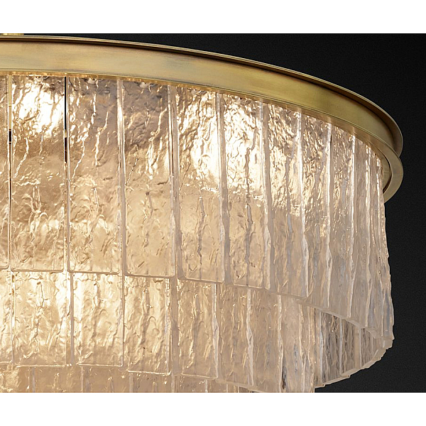 Подвесная люстра DeLight Collection Glace KG0998P-10R brass