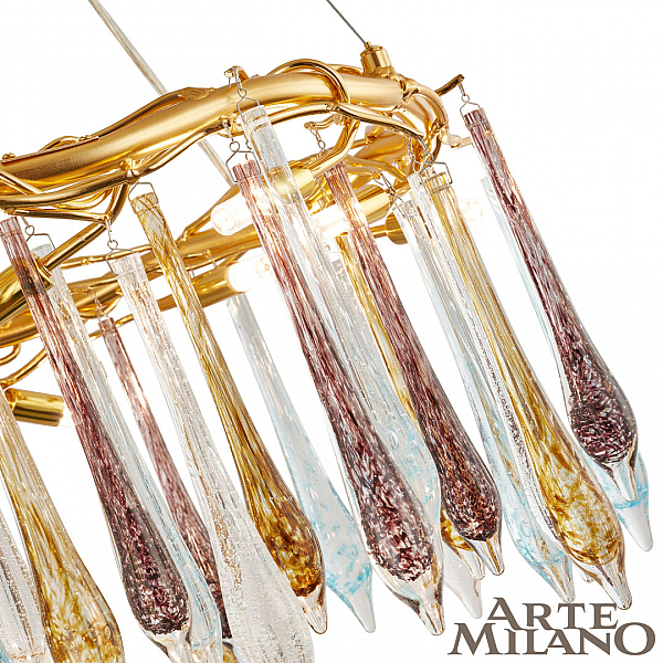 Подвесная люстра Arte Milano 500.D800.H350.G9.10 G