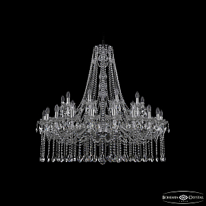 Подвесная люстра Bohemia Ivele Crystal 1413/20+10/400/h-109 Ni