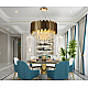 Подвесная люстра Delight Collection Barclay A006-600 L6 gold