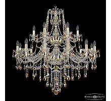 Подвесная люстра Bohemia Ivele Crystal 1415/12+6/360/2d G K721