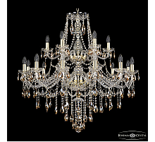 Подвесная люстра Bohemia Ivele Crystal 1415/12+6/360/2d G K721