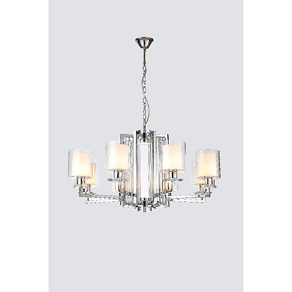 Подвесная люстра iLamp King RM6201-8 CR+CL