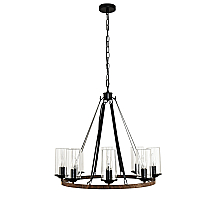 Подвесная люстра Arte Lamp Dalim A7014SP-8BK