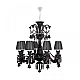 Подвесная люстра Loft IT Zenith 10210/8 Black
