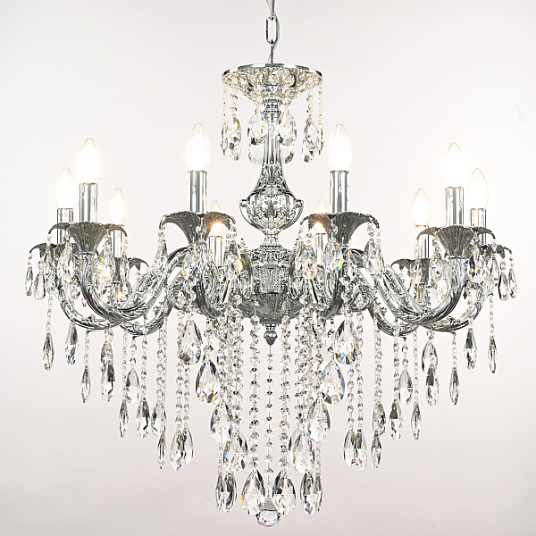 Подвесная люстра Bohemia Ivele Crystal AL79101/10/250 B Ni