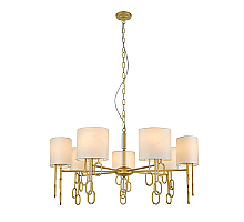 Подвесная люстра Indigo Amali 13026/7P Gold V000480