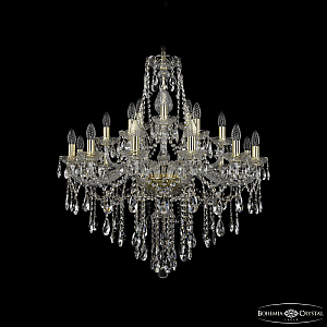 Подвесная люстра Bohemia Ivele Crystal 1415/12+6+3/300 G