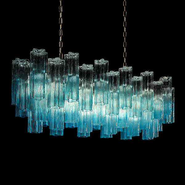Подвесная люстра Loft IT Murano 10580/1000R Clear blue