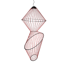 Подвесная люстра Loft IT Beam 10292/B Red