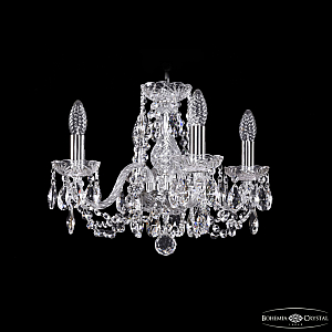Подвесная люстра Bohemia Ivele Crystal 1402/4/141 Ni