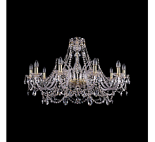 Подвесная люстра Bohemia Ivele Crystal 1411/10/360 G
