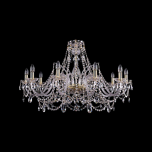 Подвесная люстра Bohemia Ivele Crystal 1411/10/360 G