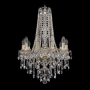 Подвесная люстра Bohemia Ivele Crystal 1415/10/165/h-70 G