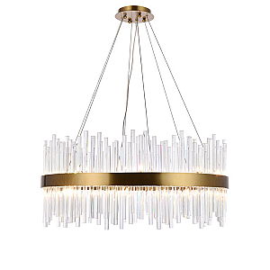 Подвесная люстра Delight Collection KR1209P-12 brass