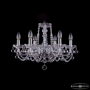 Подвесная люстра Bohemia Ivele Crystal 1402/6/195 Ni Balls