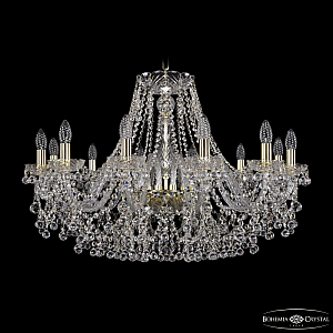 Подвесная люстра Bohemia Ivele Crystal 1409/12/300 G