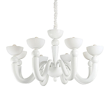 Подвесная люстра Ideal Lux Bon Bon SP8 Bianco 094007
