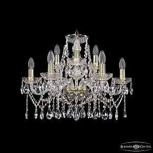 Подвесная люстра Bohemia Ivele Crystal 1413/6+3/200 G