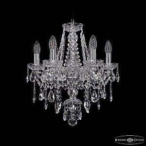 Подвесная люстра Bohemia Ivele Crystal 1415/6/141 Ni