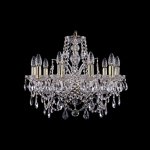 Подвесная люстра Bohemia Ivele Crystal 1411/10/195 G
