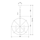 Подвесная люстра Eurosvet Santi 60139/6 хром Smart a058346