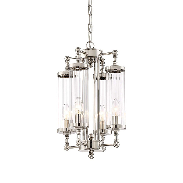 Подвесная люстра DeLight Collection Regis BC404-4 nickel