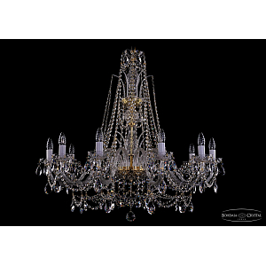 Подвесная люстра Bohemia Ivele Crystal 1411/10/360/XL-87 G
