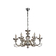 Подвесная люстра Newport 8626/C chrome cognac М0071597