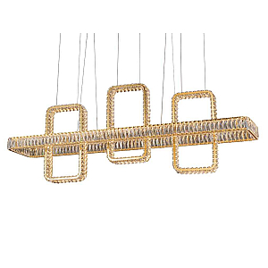 Подвесная люстра Newport 8233+1N/S gold М0071019