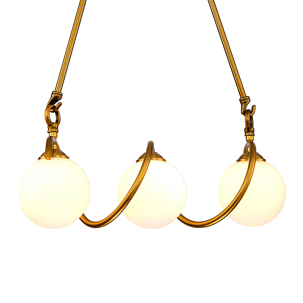 Подвесная люстра Delight Collection KG1212P-3 brass