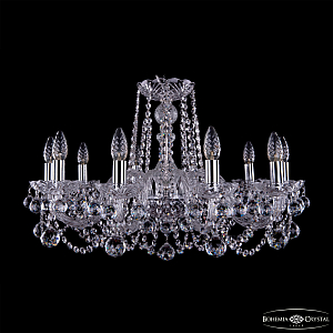 Подвесная люстра Bohemia Ivele Crystal 1402/10/240 Ni Balls