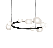 Подвесная люстра Delight Collection Matter 5055P/D910 black/white