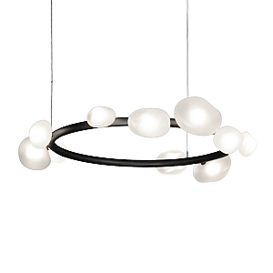 Подвесная люстра Delight Collection Matter 5055P/D910 black/white