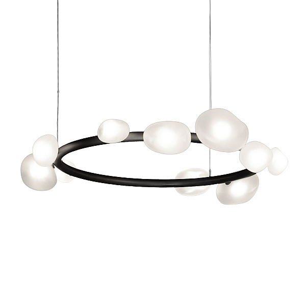 Подвесная люстра Delight Collection Matter 5055P/D910 black/white