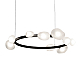 Подвесная люстра Delight Collection Matter 5055P/D910 black/white