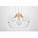 Подвесная люстра Lumina Deco Globo Ldp 6018 400 Pr F Gd