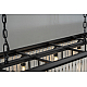 Подвесная люстра Delight Collection 1920s Odeon KR0387P-10C/P black/frost