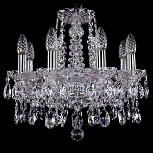 Подвесная люстра Bohemia Ivele Crystal 1413/8/141 Ni